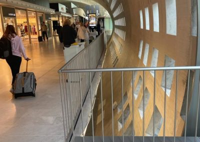 Paris airport – Bianco Carrara floor